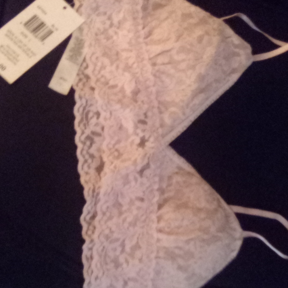 Women's lace tank top bra